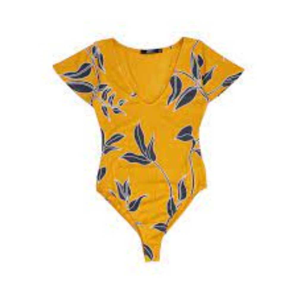 NWT Obey Porter Bodysuit Onepiece S HTF